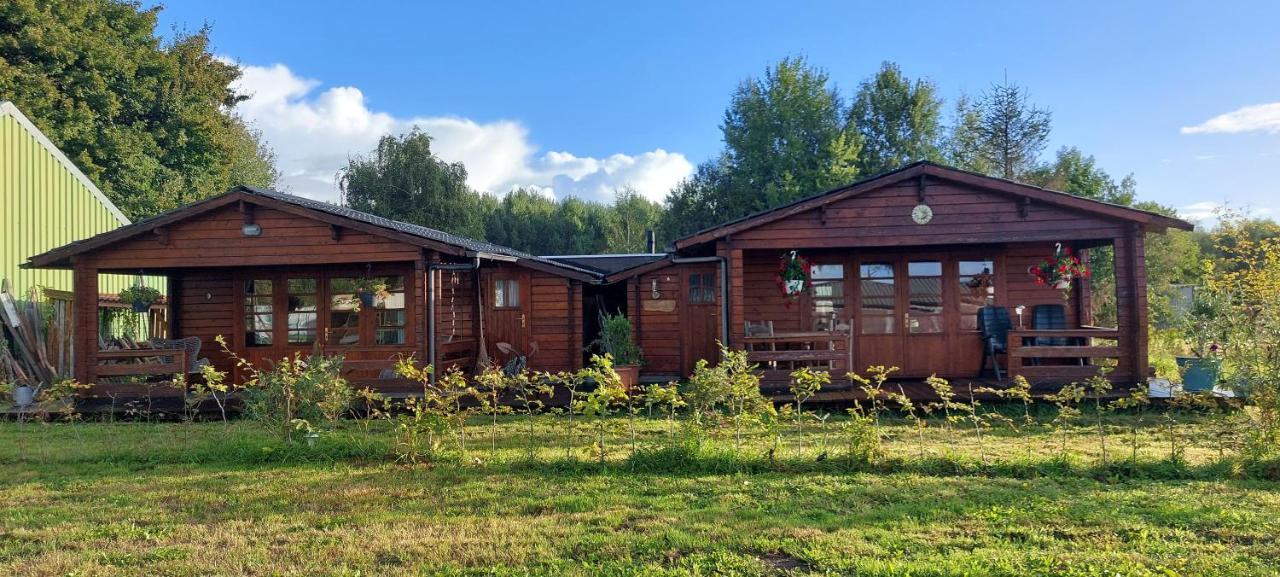 Ruime Romantische Blokhut Zwaanshoek Exteriér fotografie