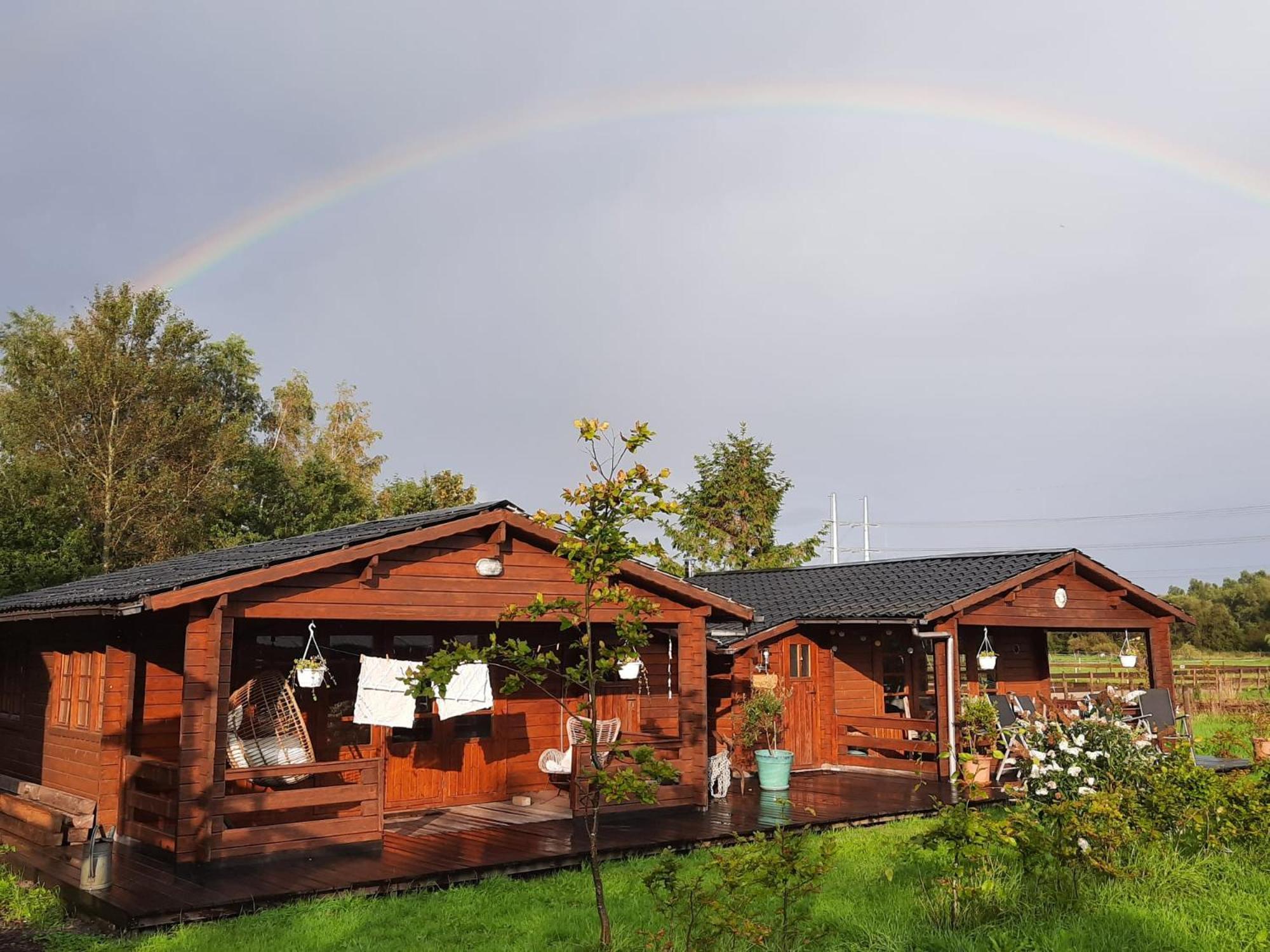 Ruime Romantische Blokhut Zwaanshoek Exteriér fotografie